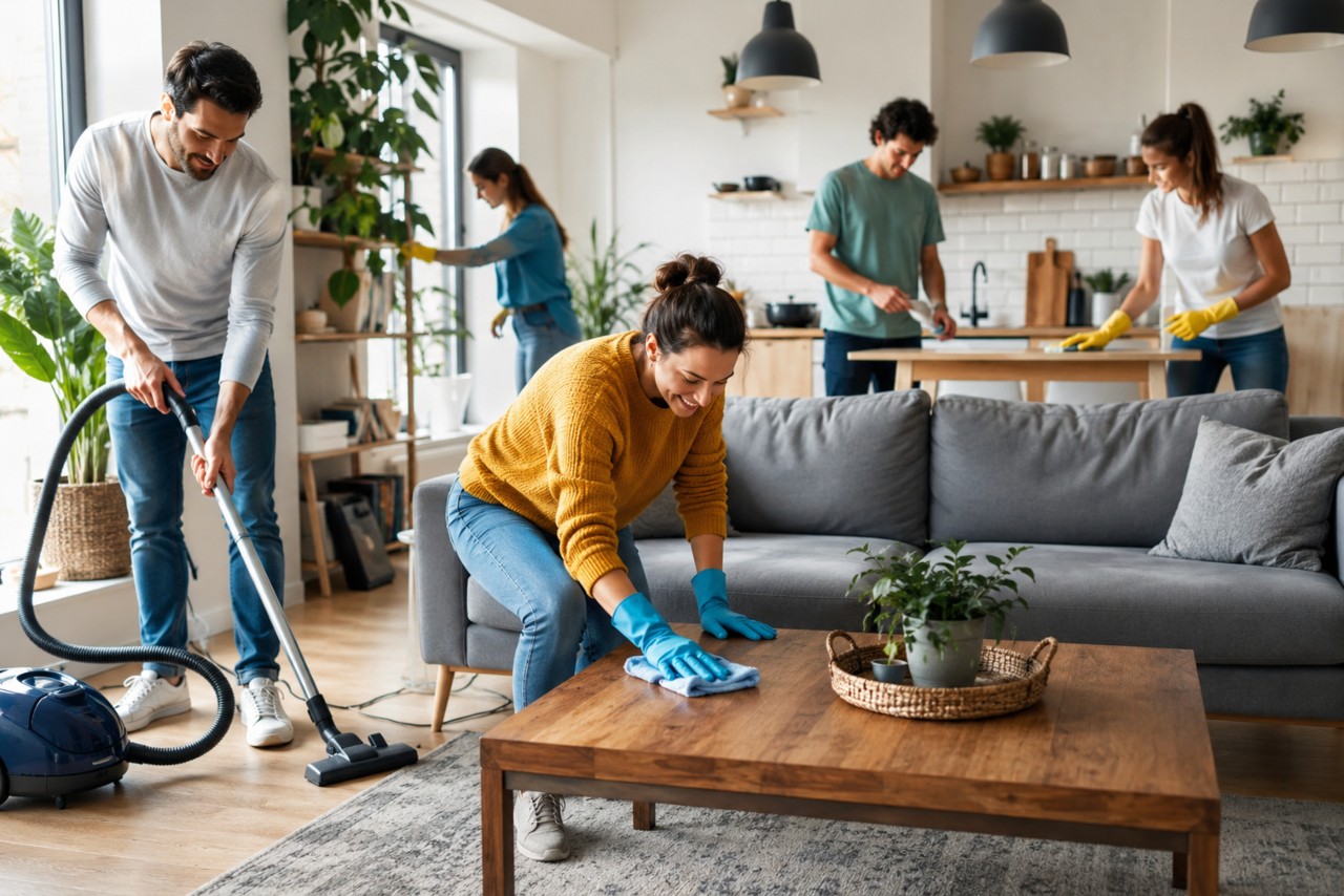 How to organise cleaning in a shared home-Merci-Cleaning-London (1)