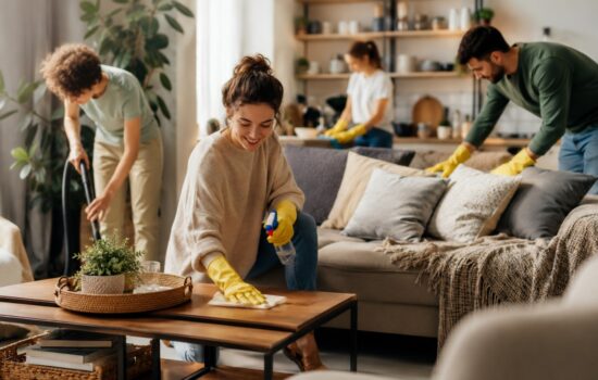 How to organise cleaning in a shared home-Merci-Cleaning-London-1
