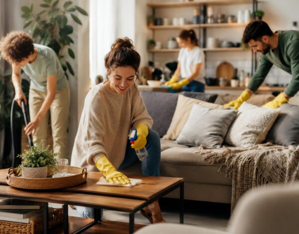 How to organise cleaning in a shared home-Merci-Cleaning-London-1